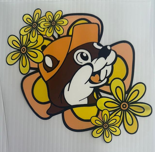 Buccees - yellow flowers