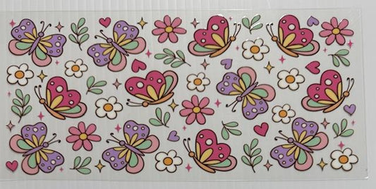 Butterflies & Flowers