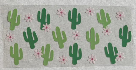Cactus - lt pink daisies