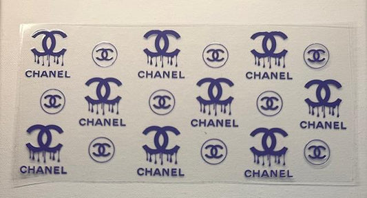 Chanel - purple, drip