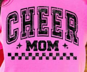 Cheer Mom - Checkered