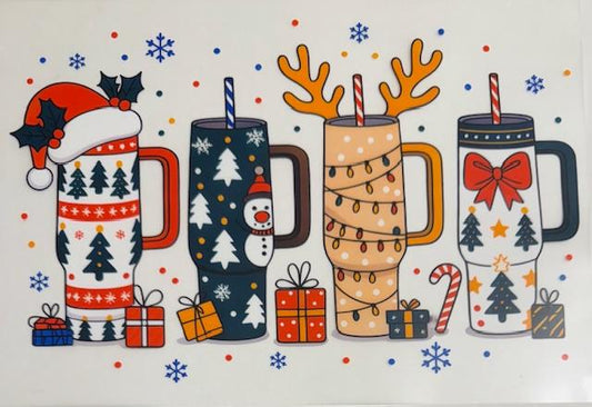 Christmas Stanley cups