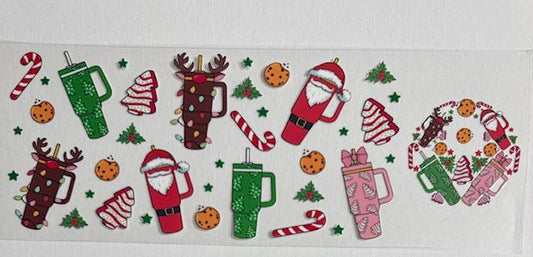 Christmas wrap with Lid