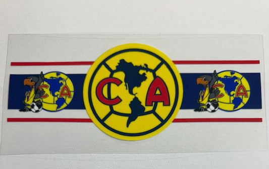 Club America - blue line