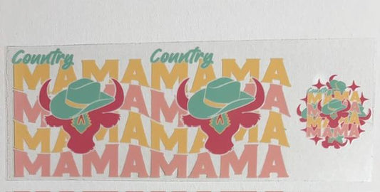 Country mama wrap with Lid