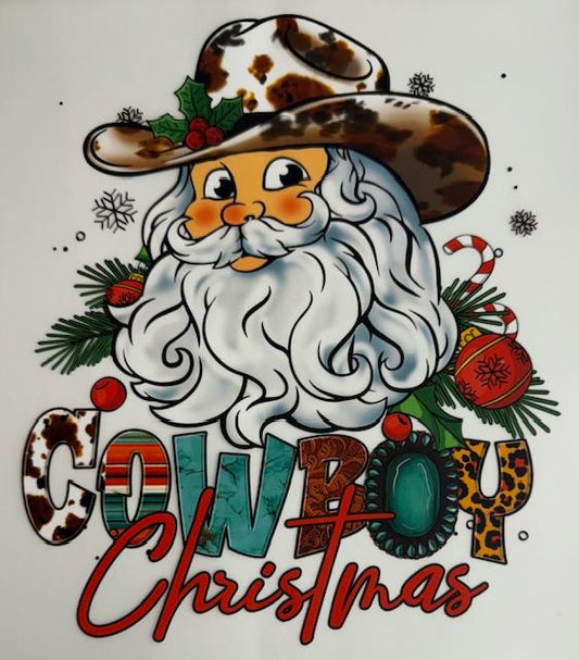 Cowboy Christmas Santa