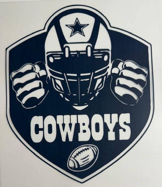Cowboys-plaque