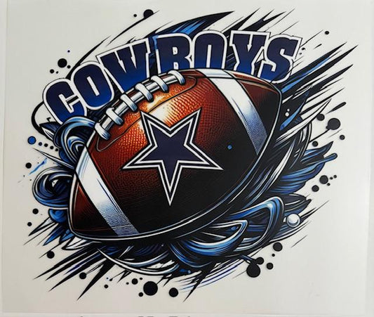 Cowboys-star on football