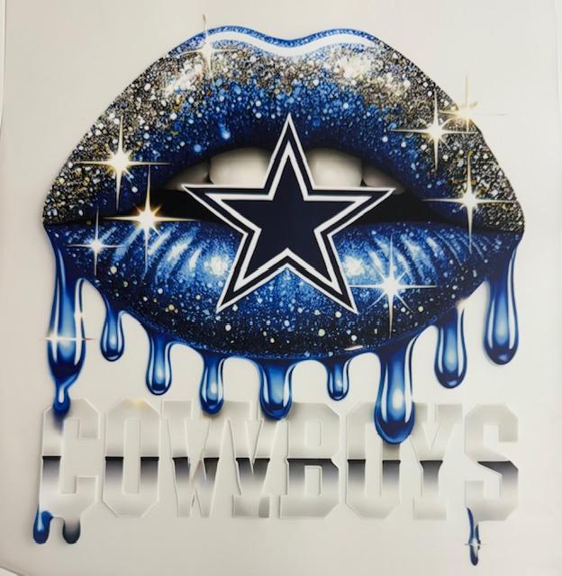 Dallas Cowboys - Spakly lips