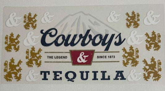 Cowboys & Tequila - cup wrap