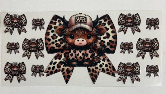 Cow - cheetah bows