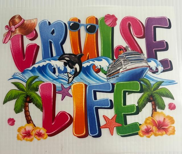 Cruise Life - dolphin in middle