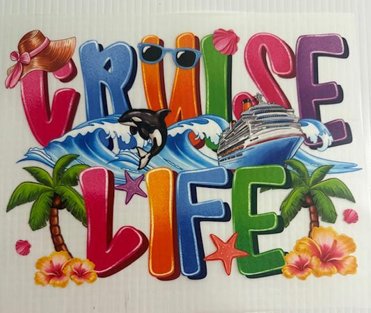 Cruise Life - dolphin in middle