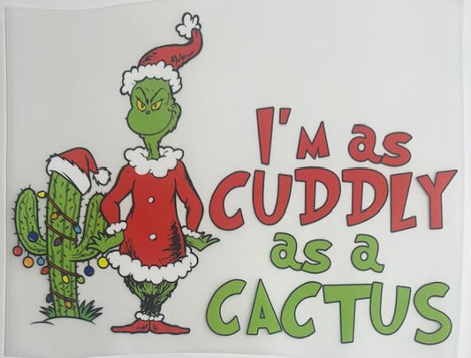 I'm as Cuddly as a Cactius