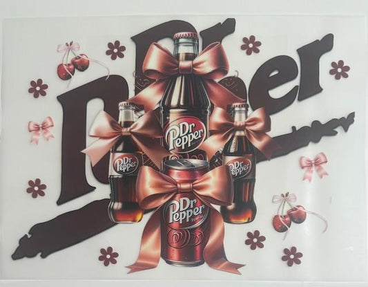 Dr Pepper - bows/cherries