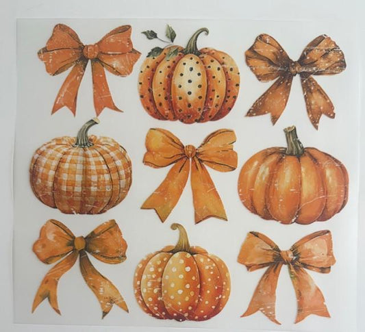 Fall pumpkins & Bows