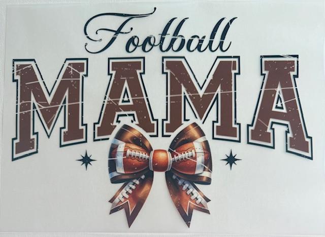 Football mama - football bow