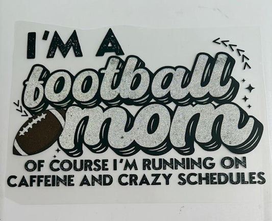 I'm a Football Mom of course Im running on caffeine & crazy schedules=shimmer