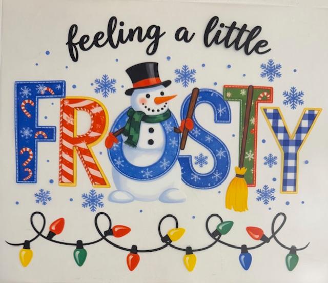 Feeling a little Frosty