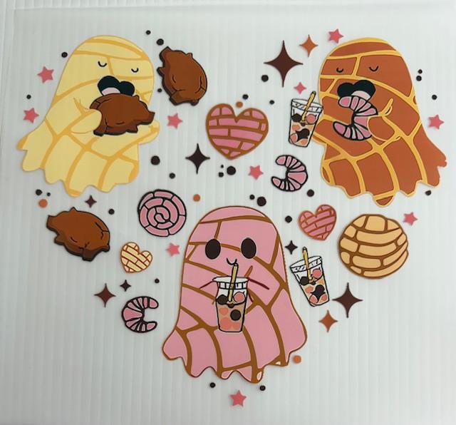 Ghost shape Cochas-Halloween