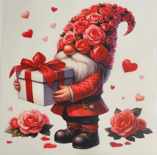 Gnome - Valentines w/ gift