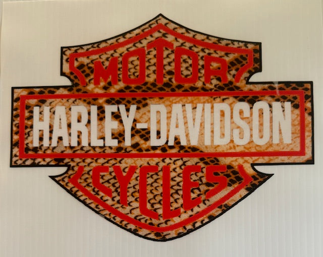 Harley Davidson - snake look background
