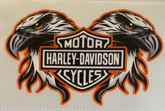 Harley Davidson - 2 eagles