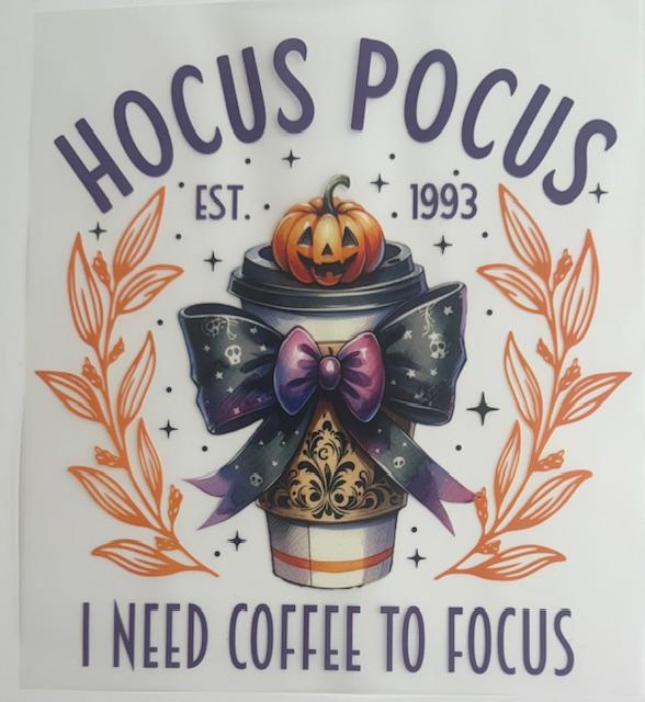 Hocus Pocus - I need Coffee to Focus