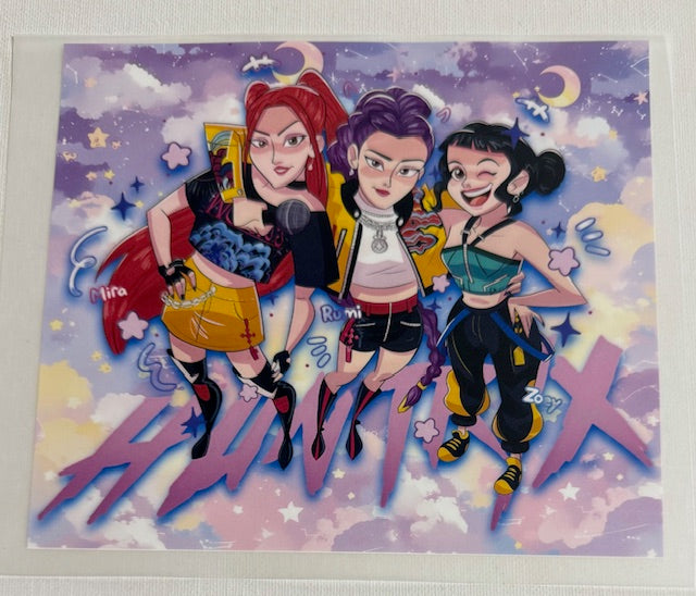 Huntrix-Mira, Rumi, Zoey