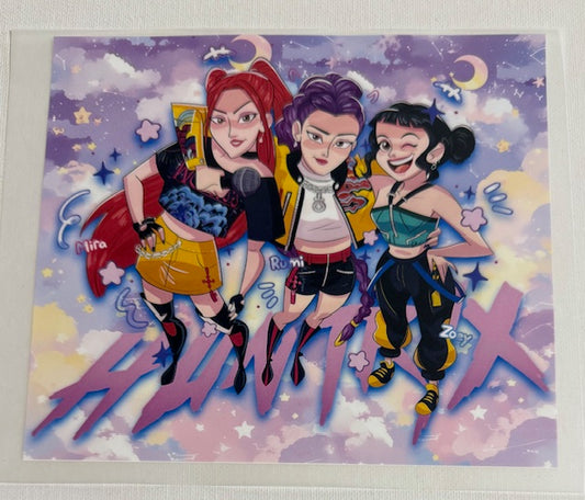 Huntrix-Mira, Rumi, Zoey