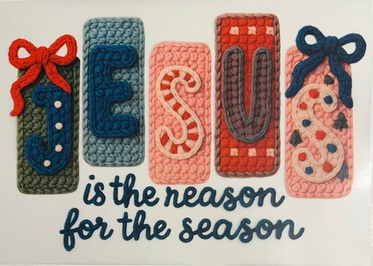 Jesus is the reason for the season-yarn