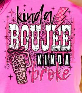 Kinda Boujee Kinda Broke - cheetah stanley