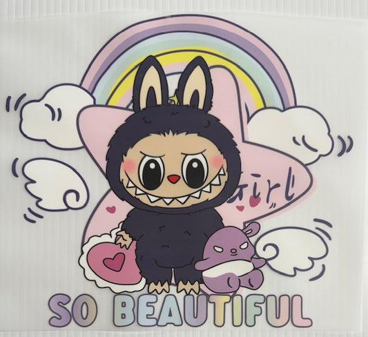Purple Labubu - so beautiful, rainbow