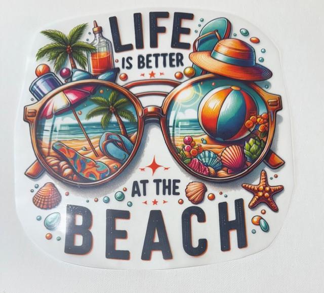 Life is Better at The Beach-sunglasses
