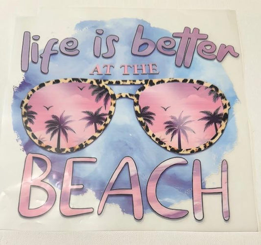 Life is Better ay the Beach-pastel