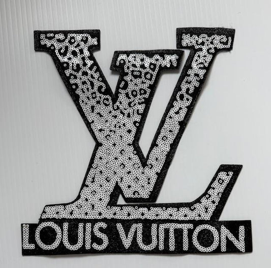 LV Silver patch - bling