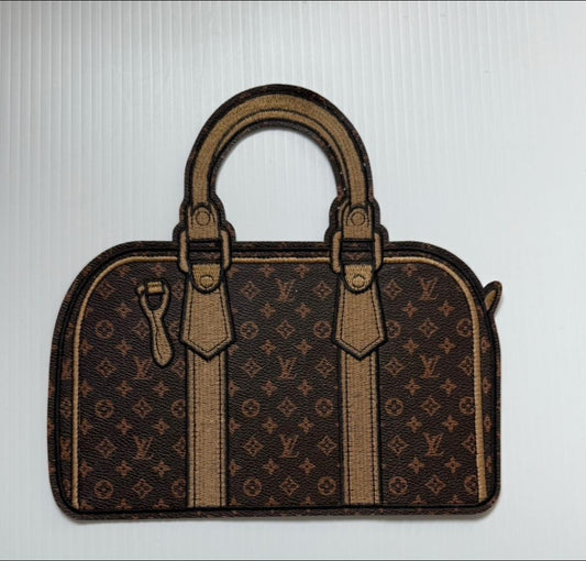 LV Purse - leather patch