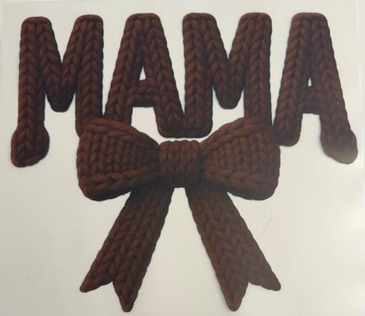 Mama - Dark brown yarn