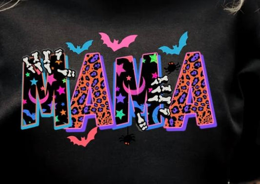 Mama - Halloween neon