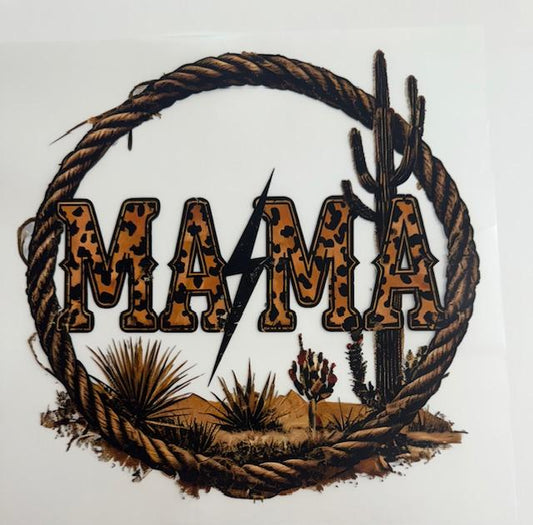 Mama - western, rope