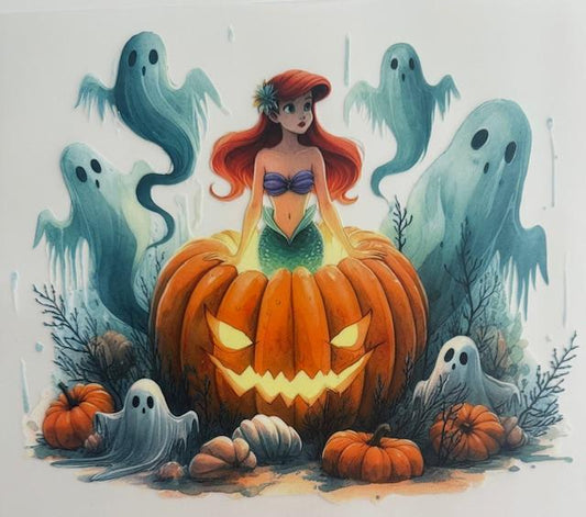 Ariel in pumpkin