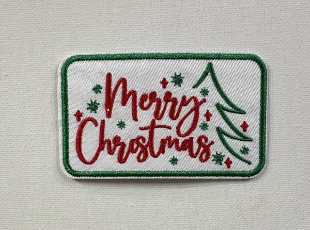 Merry Christmas patch