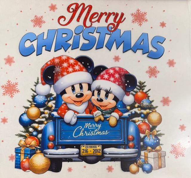 Merry Christmas Mickey & Minnie