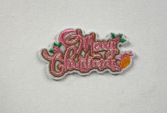 Merry Chrismas patch