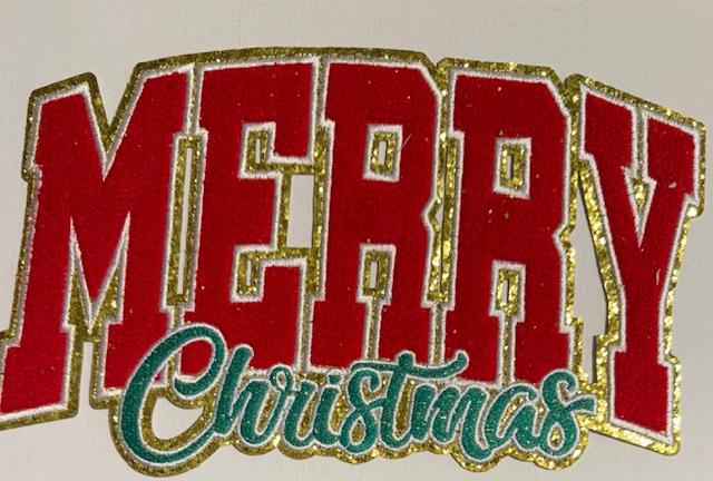Merry Christmas Patch
