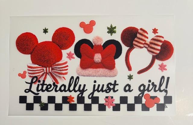 Literally just a girl - minnie yarm