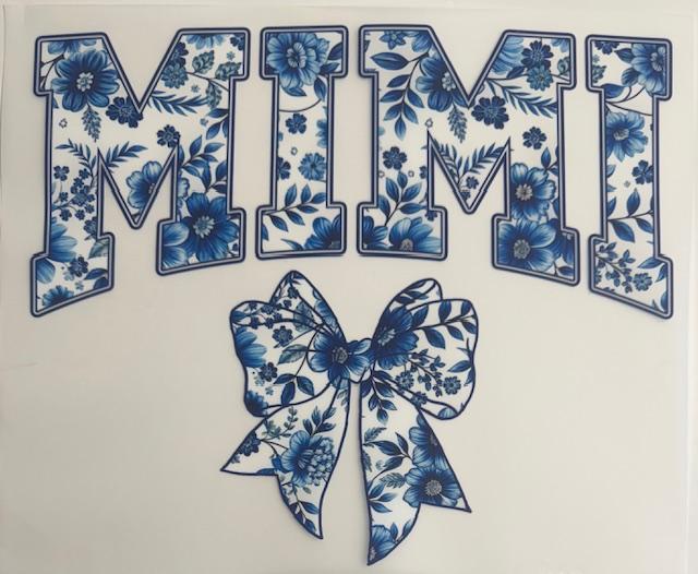 Mimi - blue floral