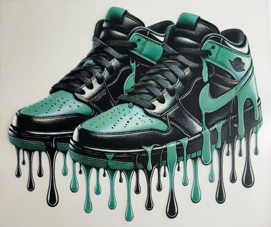 Nike Shoes - black/green