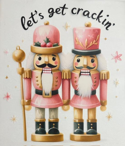 Let's get Crackin' - pink nut crackers