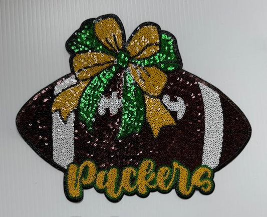 Packers-footbsll patch bling